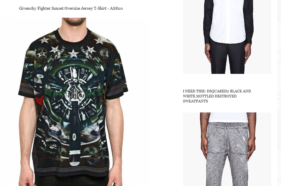 Thời Trang Paris : Áo thun nam Givenchy và Yves Saint Laurent ( YSL ) - 14