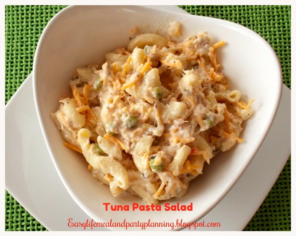 Tuna Pasta Salad by Easy Life Meal & Party Planning