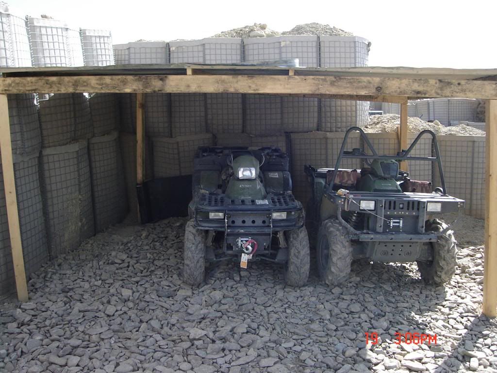 US Special Forces ATV Polaris Magnum 500 and Polaris Sportsman MV