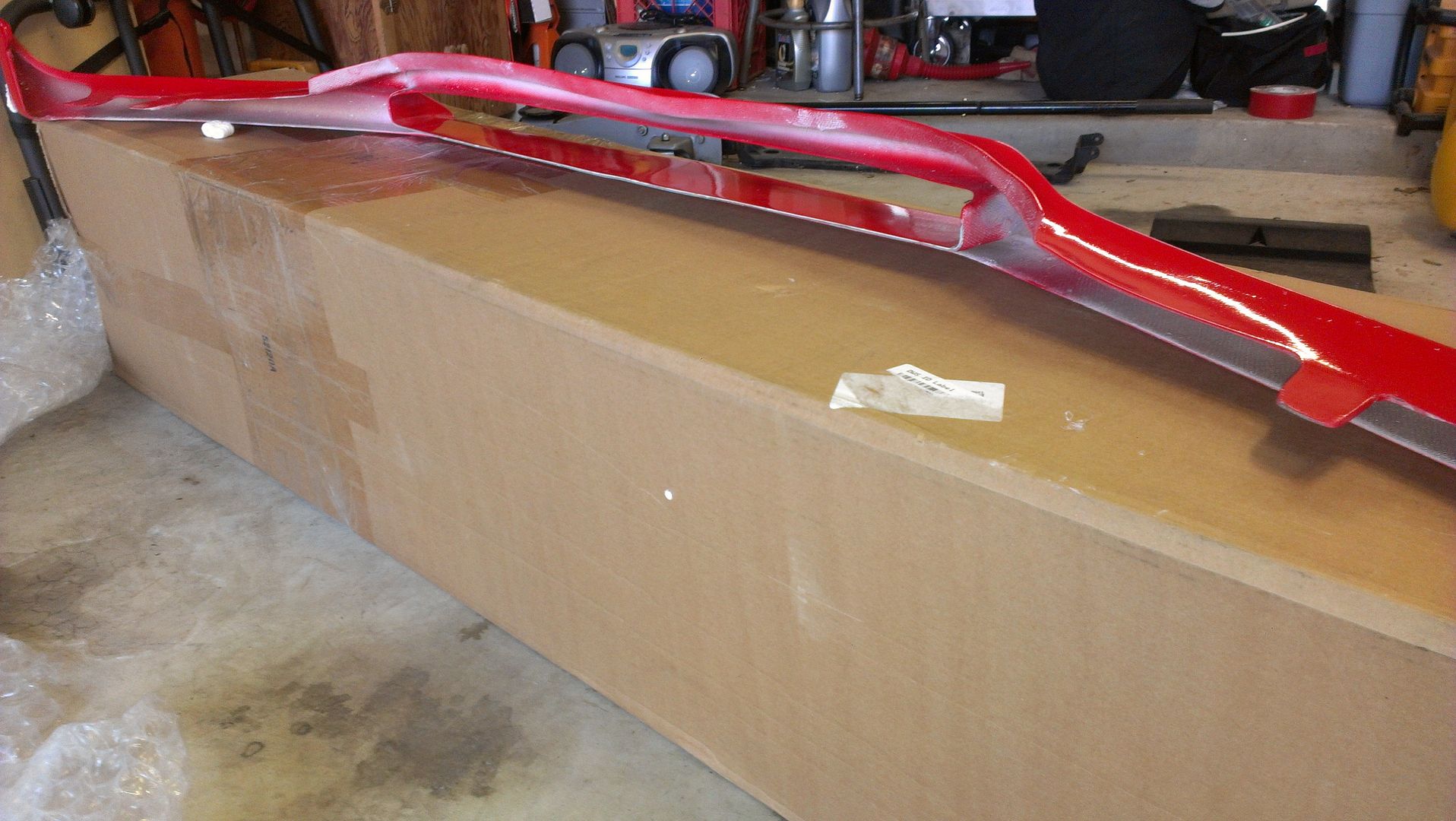 Red Painted front Spoiler Chevy SSR Forum