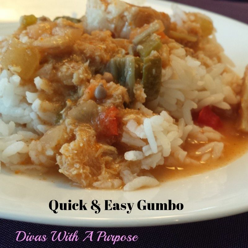 Quick and Easy Gumbo | Divas With A Purpose