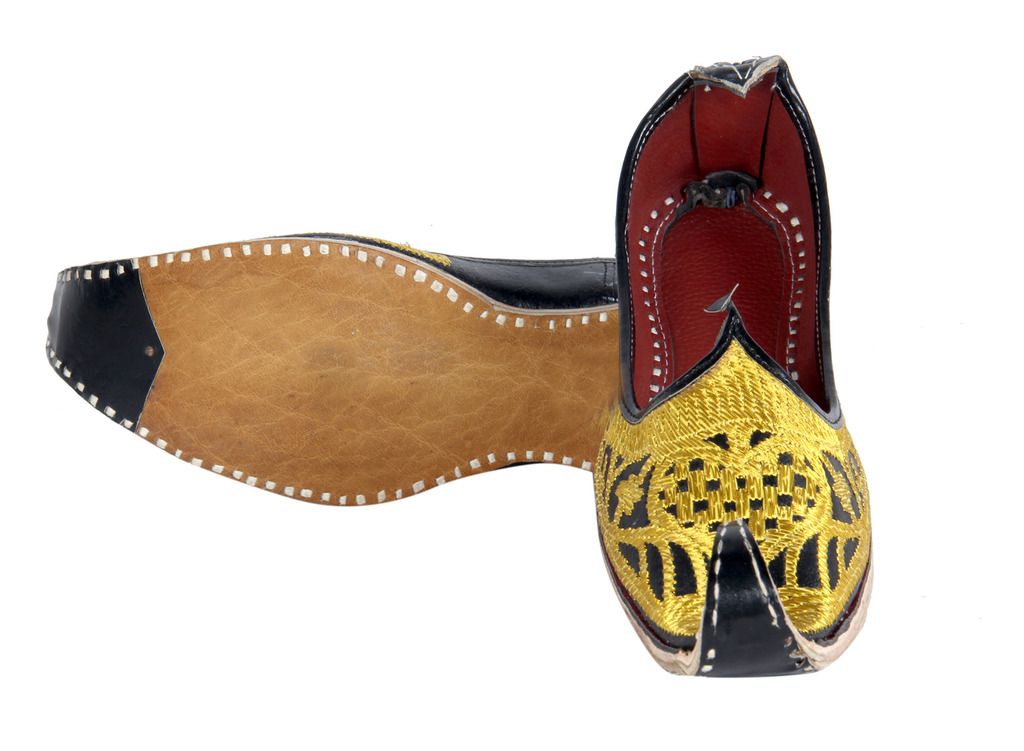 mens leather khussa shoes
