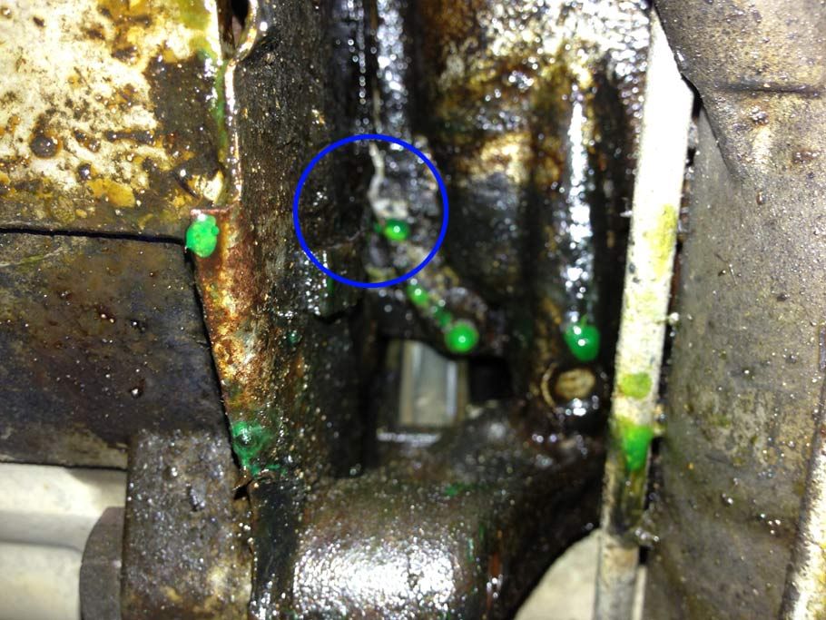 Coolant leak Just Commodores