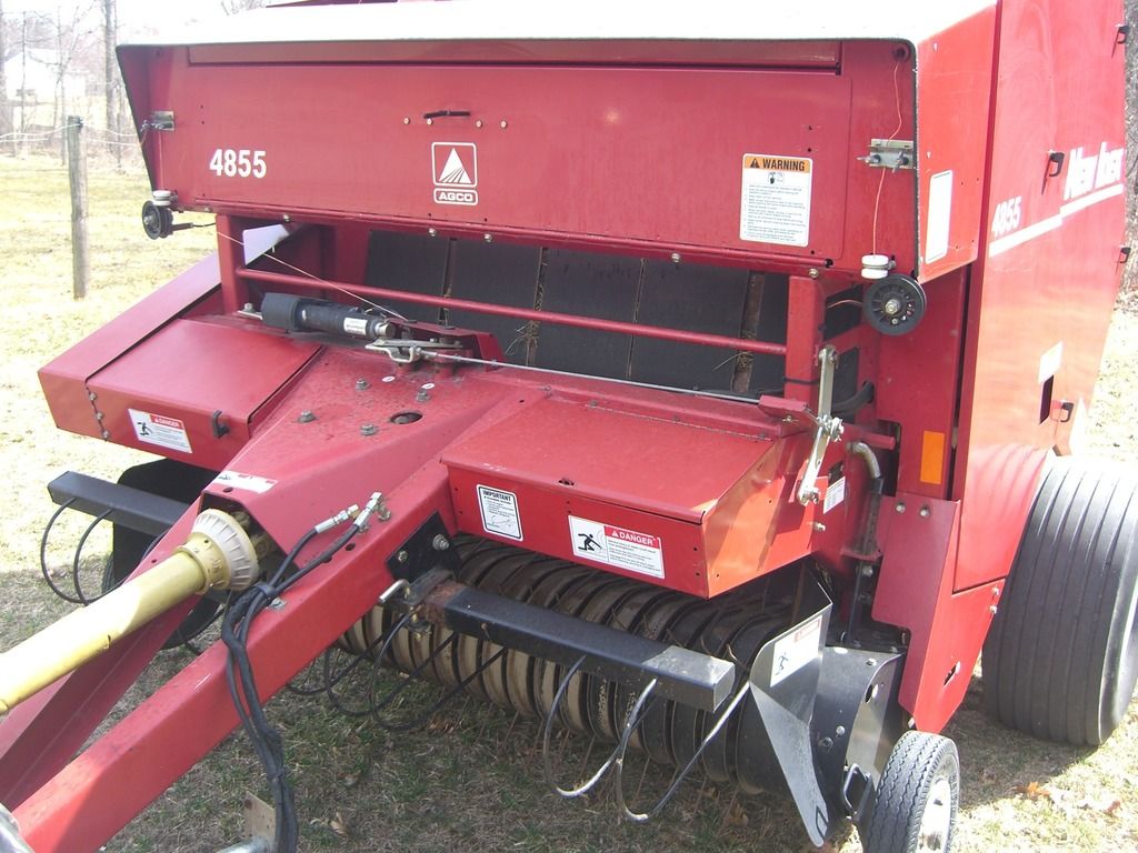 Agco New Idea 4855 Round Baler Hay Baler Clean | eBay