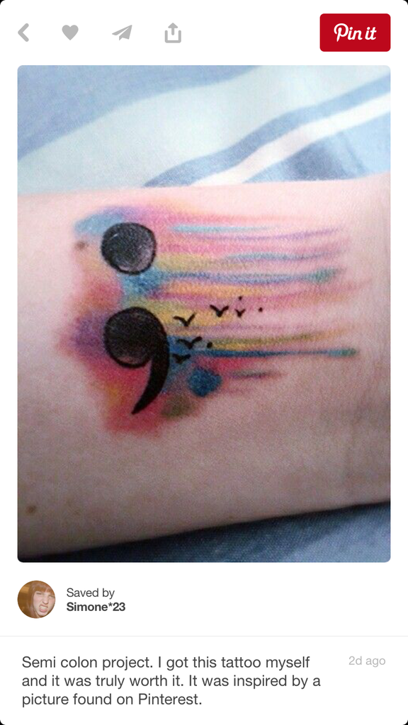 the semicolon tattoo project babycentre the semicolon tattoo project babycentre