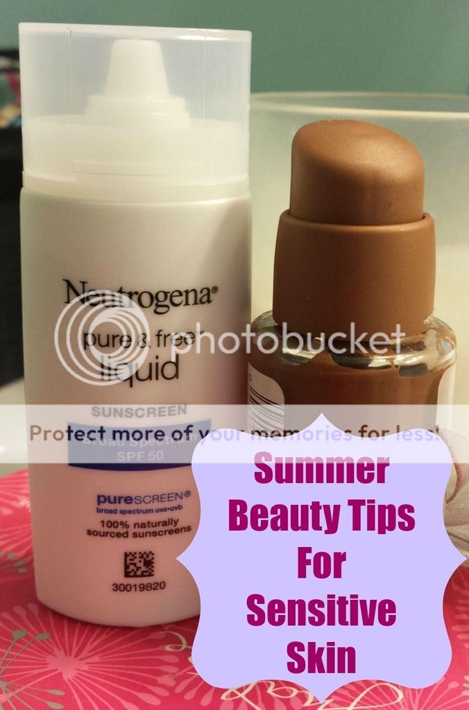 Summer Beauty Tips for Sensitive Skin #ChooseHealthySkin #IC #sponsored